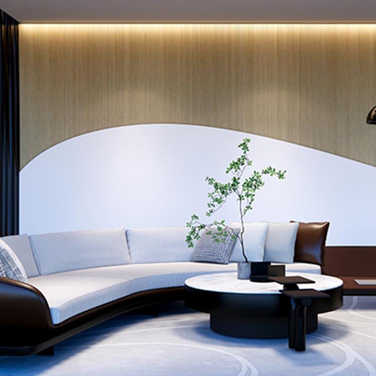 High-Quality wooden curve wall panel
