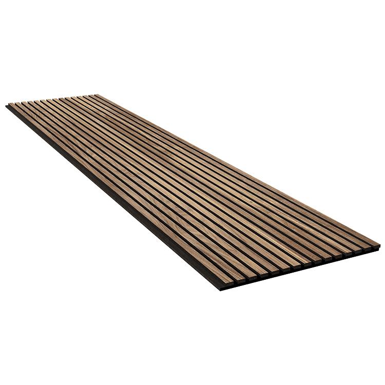 Factory price Natural Walnut wood slat panel