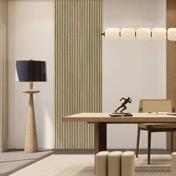Customized Acoustic Wood Slat Panels Direct from Factory