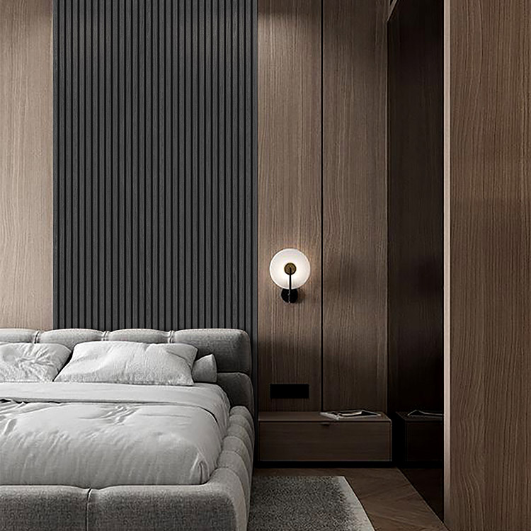 Hot Sale Natural wood slat panel With CE