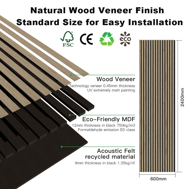 Wholesale Acoustic Wood Slat Panels &ndash; High-Quality Supplier